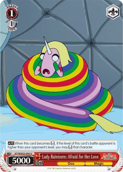 Lady Rainicorn: Afraid for Her Love (2056) [AT/WX02] - Weiss Schwarz Single