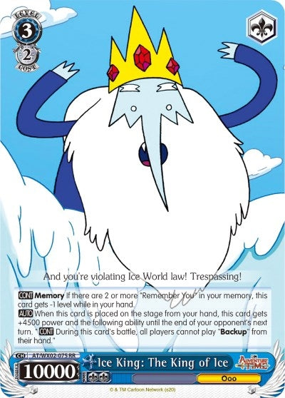 Ice King: The King of Ice (2075) [AT/WX02] - Weiss Schwarz Single