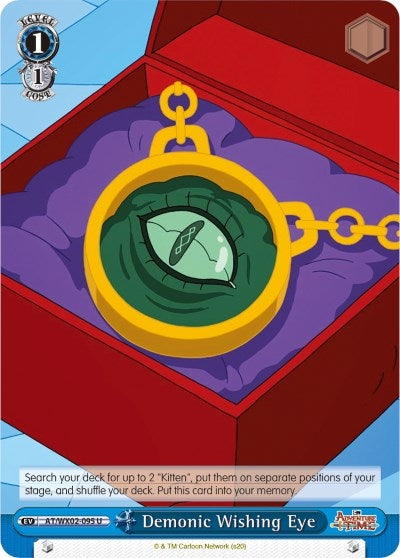 Demonic Wishing Eye (2095) [AT/WX02] - Weiss Schwarz Single