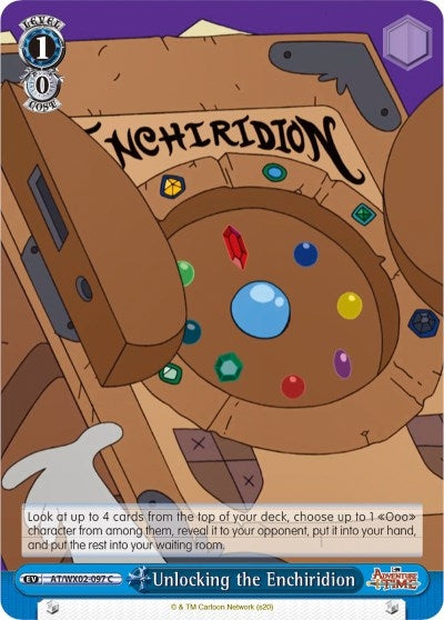 Unlocking the Enchiridion (2097) [AT/WX02] - Weiss Schwarz Single
