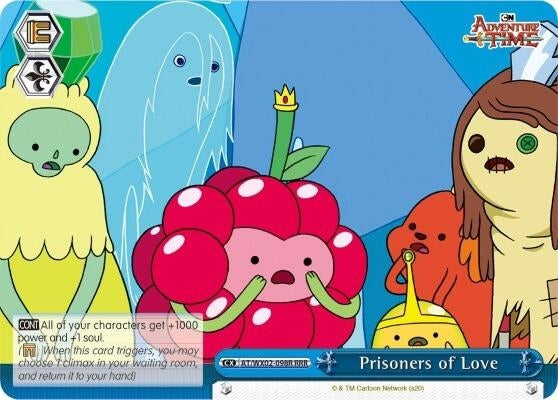 Prisoners of Love (RRR) (2098) [AT/WX02] - Weiss Schwarz Single