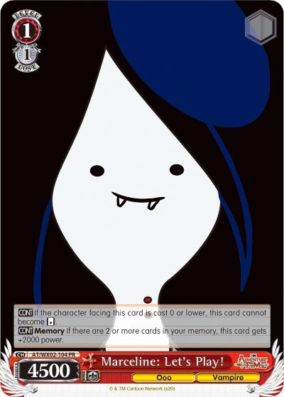 Marceline: Let’s Play! (2104) [AT/WX02] - Weiss Schwarz Single