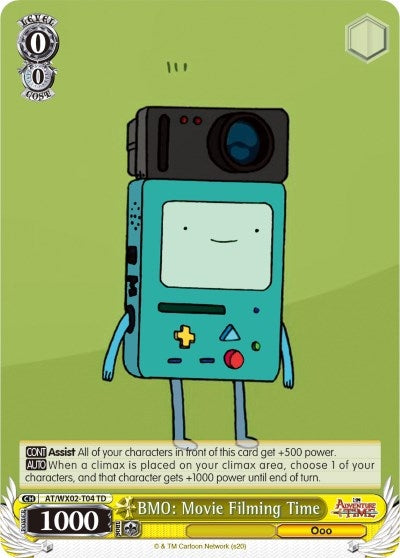 BMO: Movie Filming Time (204) [AT/WX02] - Weiss Schwarz Single