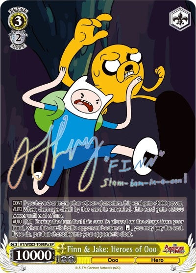Finn & Jake: Heroes of Ooo (SP) (A) (209) [AT/WX02] - Weiss Schwarz Single