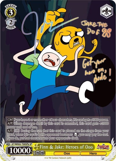 Finn & Jake: Heroes of Ooo (SP) (B) (209) [AT/WX02] - Weiss Schwarz Single