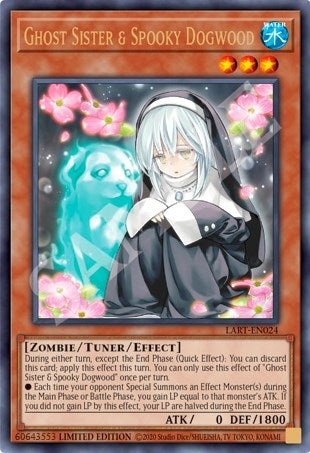 Ghost Sister & Spooky Dogwood (24) (LART) - YuGiOh Single