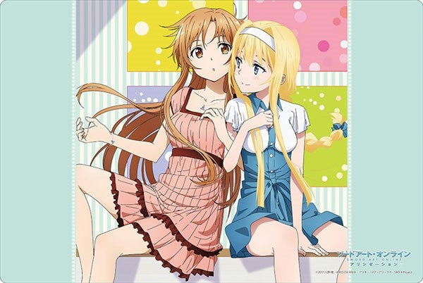 Bushiroad Rubber Mat Collection Vol.719: Sword Art Online -Alicization- Asuna & Alice (719) - Playmats Sealed