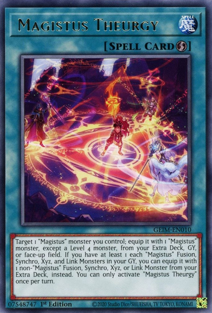 Magistus Theurgy (10) (GEIM) - YuGiOh Single
