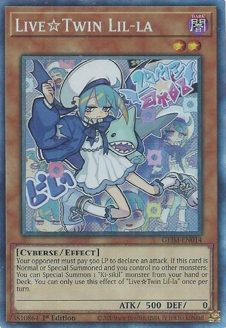 Live Twin Lil-la (CR) (14) (GEIM) - YuGiOh Single