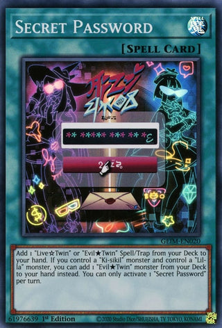 Secret Password (20) (GEIM) - YuGiOh Single