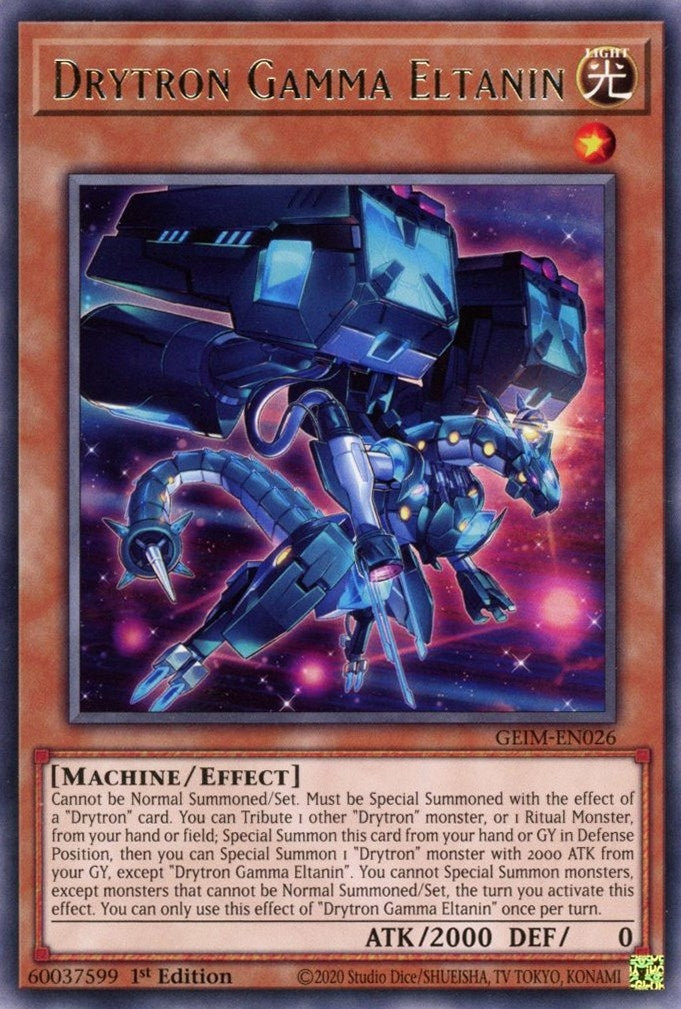 Drytron Gamma Eltanin (26) (GEIM) - YuGiOh Single