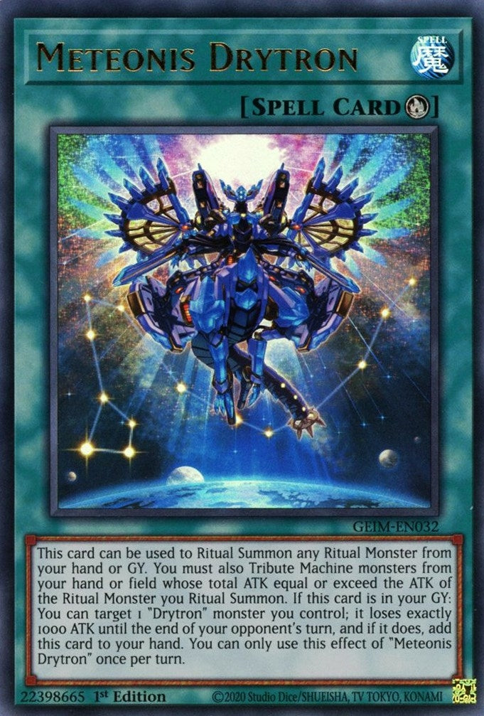 Meteonis Drytron (32) (GEIM) - YuGiOh Single