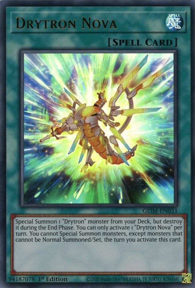 Drytron Nova (33) (GEIM) - YuGiOh Single
