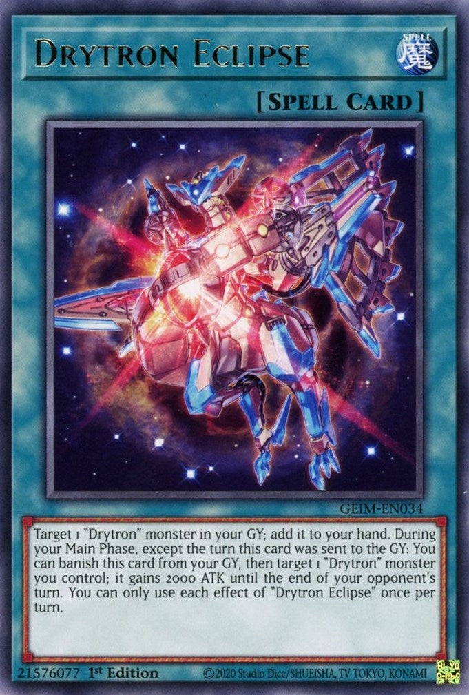 Drytron Eclipse (34) (GEIM) - YuGiOh Single