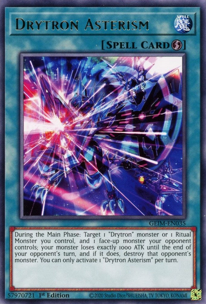 Drytron Asterism (35) (GEIM) - YuGiOh Single