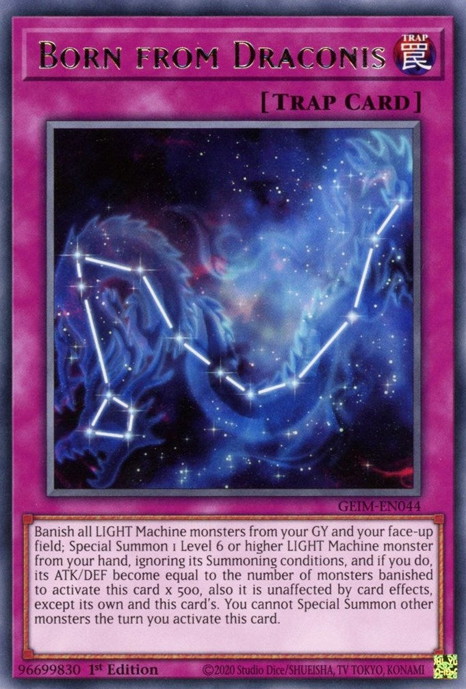 Born from Draconis (44) (GEIM) - YuGiOh Single