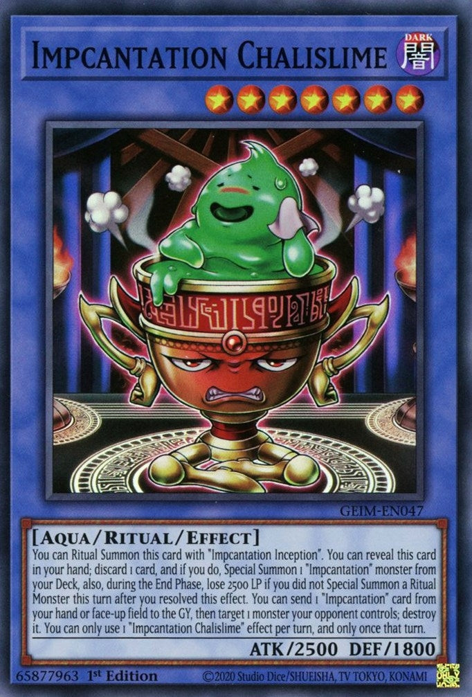Impcantation Chalislime (47) (GEIM) - YuGiOh Single