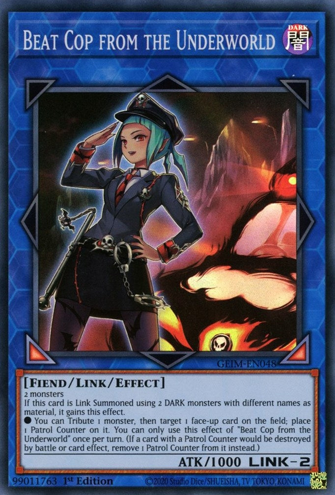 Beat Cop from the Underworld (48) (GEIM) - YuGiOh Single