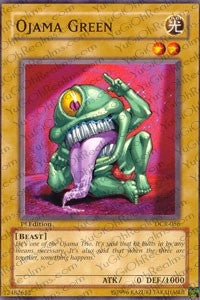 Ojama Green (56) - YuGiOh Single