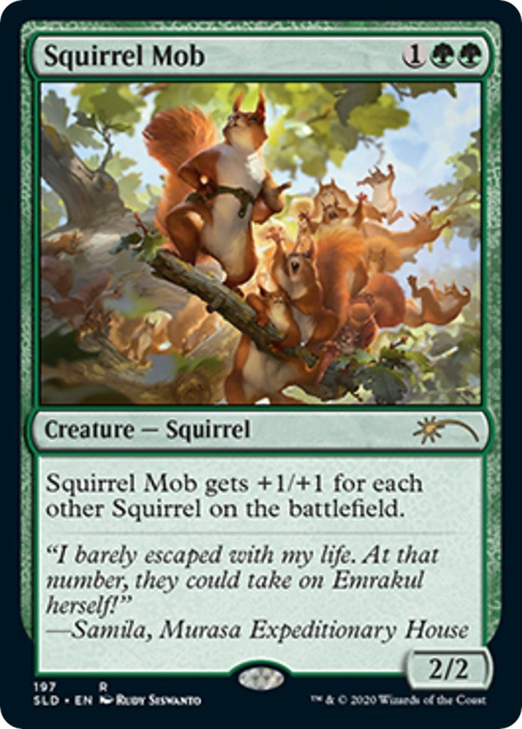 Squirrel Mob (197) [SLD] - MTG Single