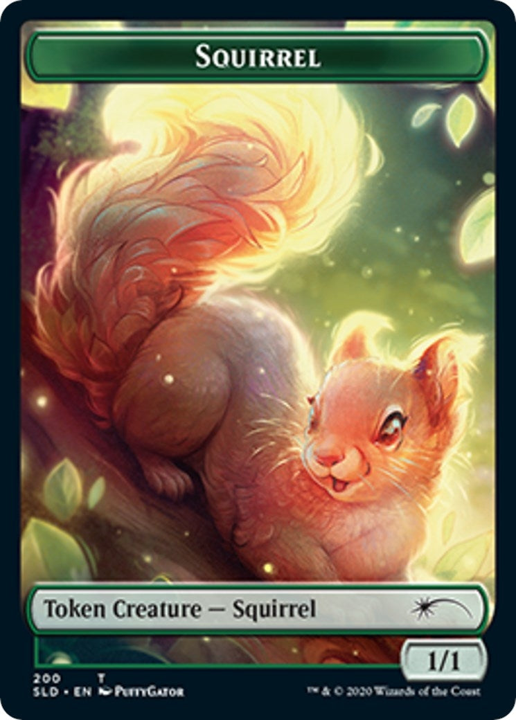Squirrel Token (200) [SLD] - MTG Single