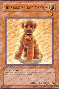Outstanding Dog Marron (62) - YuGiOh Single