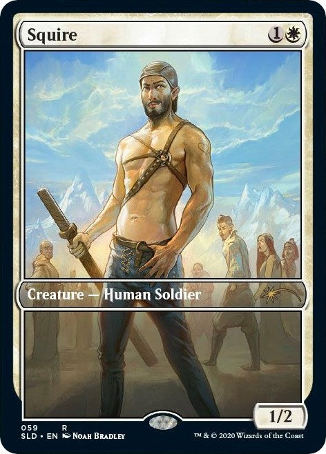 Squire (59) [SLD] - MTG Single