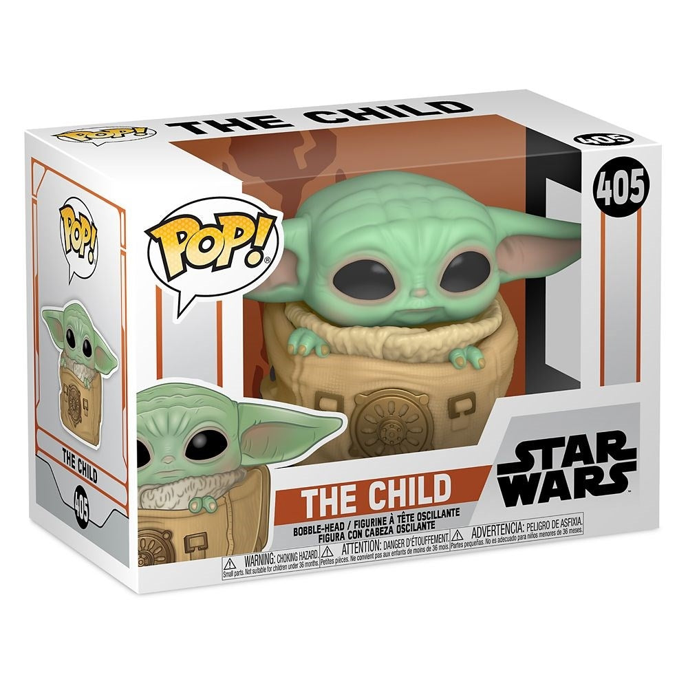 Star Wars The Mandalorian: The Child (with Carrier) (Bobble-Head) (405) [POP!] - Funko Sealed