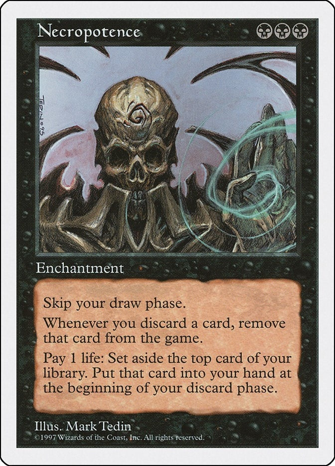 Necropotence [5ED] - MTG Single