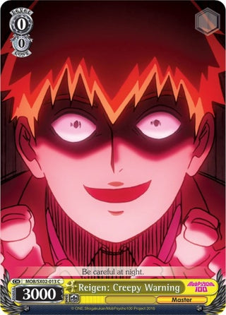Reigen: Creepy Warning (2013) [MOB/SX02] - Weiss Schwarz Single