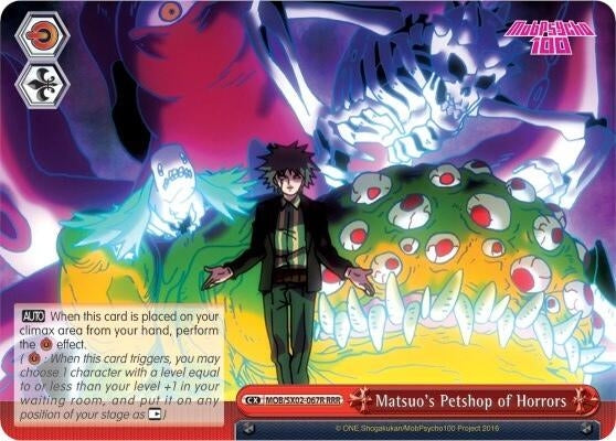 Matsuo’s Petshop of Horrors (RRR) (2067) [MOB/SX02] - Weiss Schwarz Single