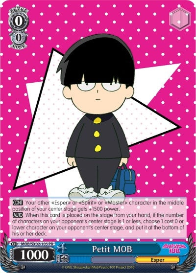 Petit MOB (2105) [MOB/SX02] - Weiss Schwarz Single