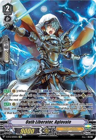 Oath Liberator Aglovale (SP) (1209) [V-BT12] - Cardfight Vanguard Single