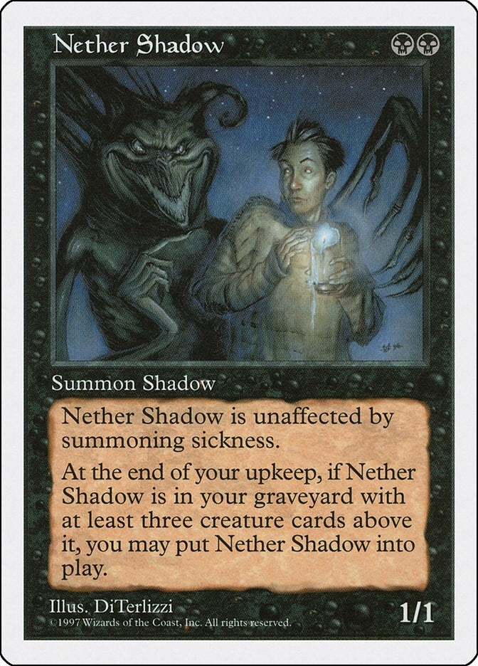 Nether Shadow [5ED] - MTG Single