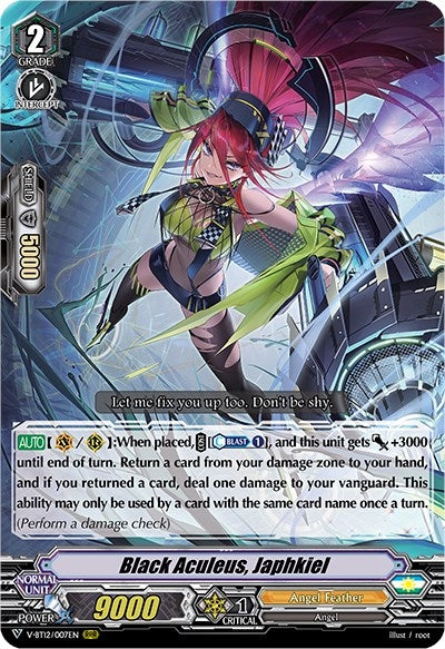 Black Aculeus Japhkiel (12007) [V-BT12] - Cardfight Vanguard Single