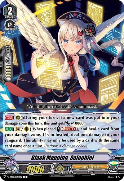 Black Mapping Salaphiel (12030) [V-BT12] - Cardfight Vanguard Single
