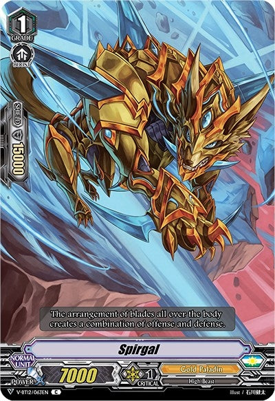 Spirgal (12063) [V-BT12] - Cardfight Vanguard Single