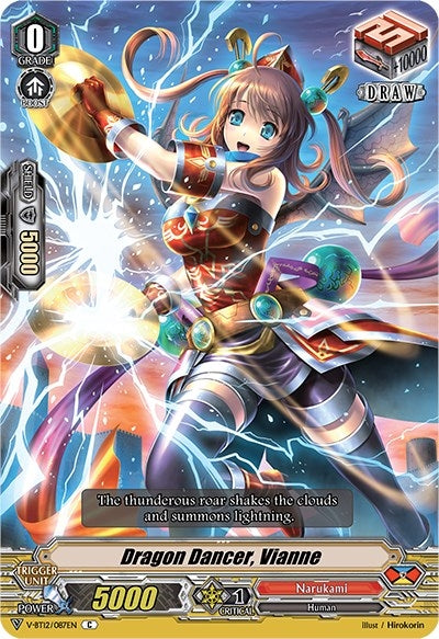Dragon Dancer Vianne (12087) [V-BT12] - Cardfight Vanguard Single
