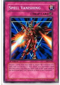 Spell Vanishing (101) - YuGiOh Single