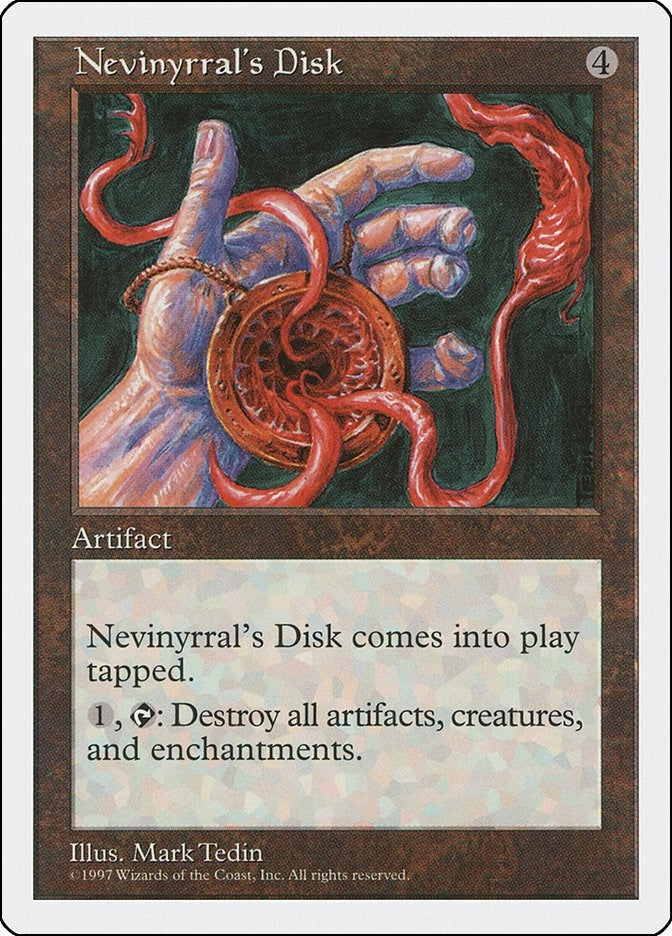 Nevinyrral’s Disk [5ED] - MTG Single