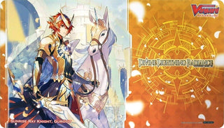 Cardfight!! Vanguard Sneak Preview Playmat: Divine Lightning Radiance - Sunrise Ray Knight Gurguit - Playmats Sealed