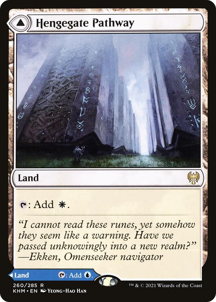 Hengegate Pathway (260) [KHM] - MTG Single
