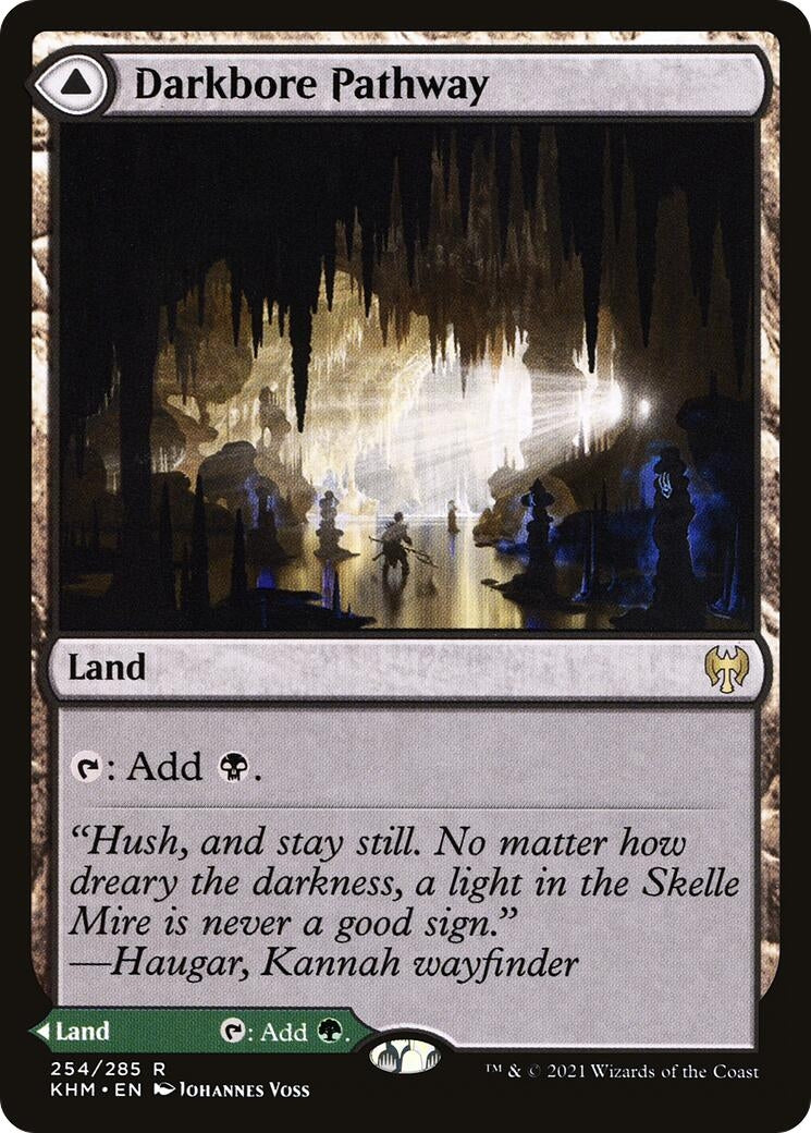 Darkbore Pathway (254) [KHM] - MTG Single