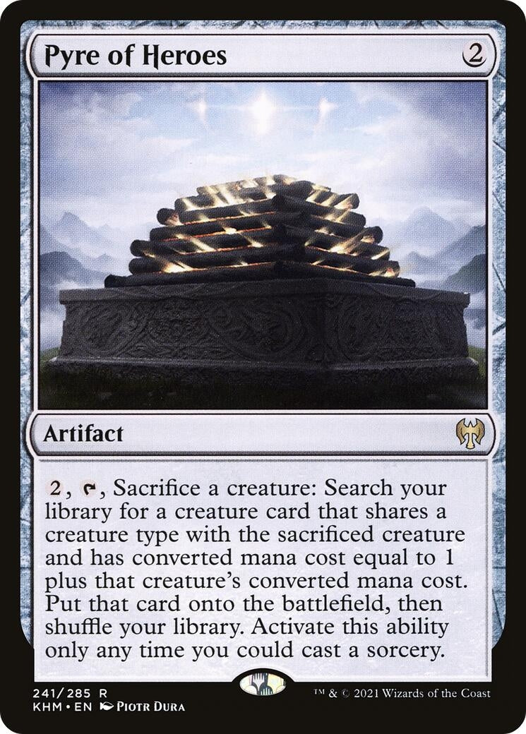 Pyre of Heroes (241) [KHM] - MTG Single