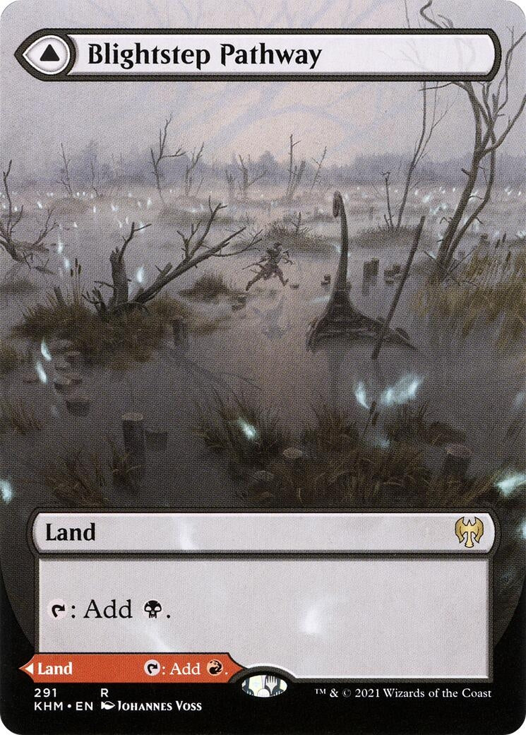 Blightstep Pathway (Borderless) (291) [KHM] - MTG Single