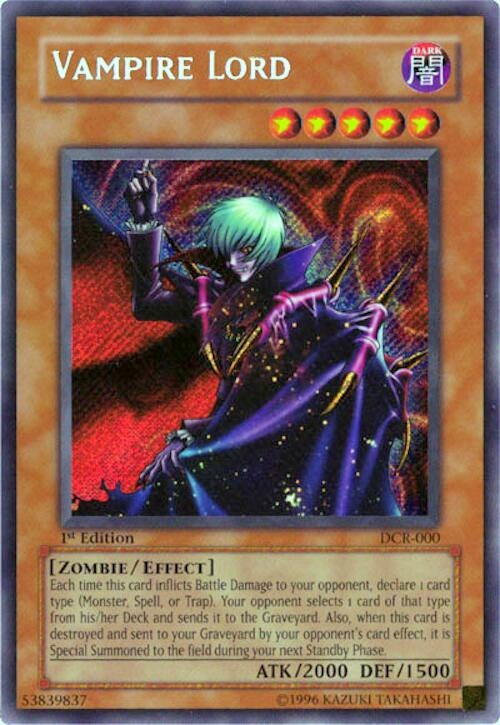 Vampire Lord (0) - YuGiOh Single
