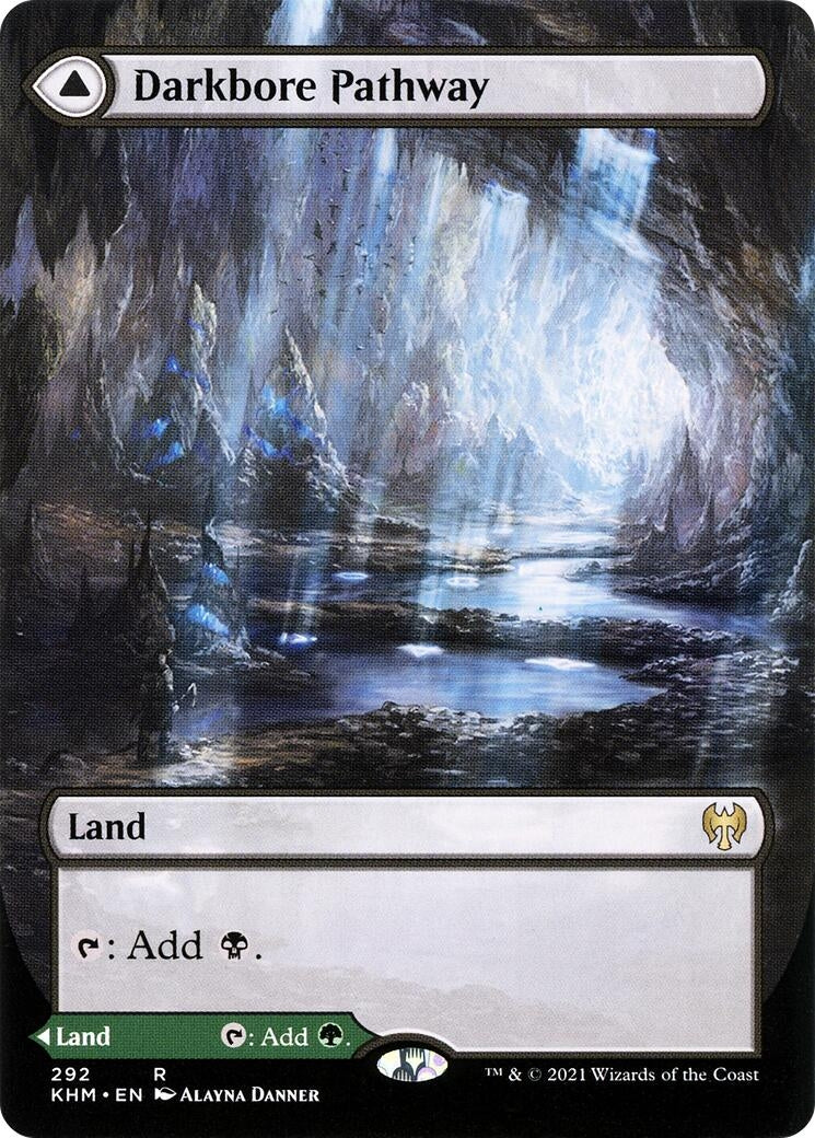 Darkbore Pathway (Borderless) (292) [KHM] - MTG Single