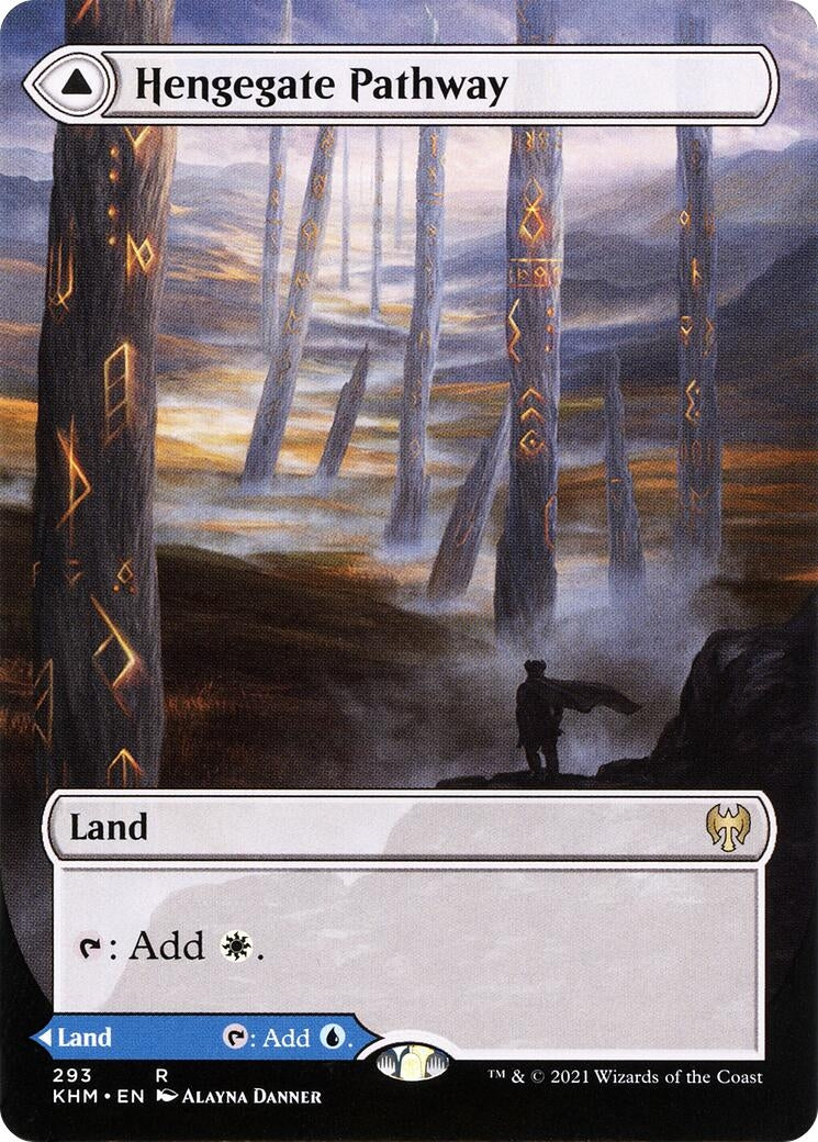 Hengegate Pathway (Borderless) (293) [KHM] - MTG Single