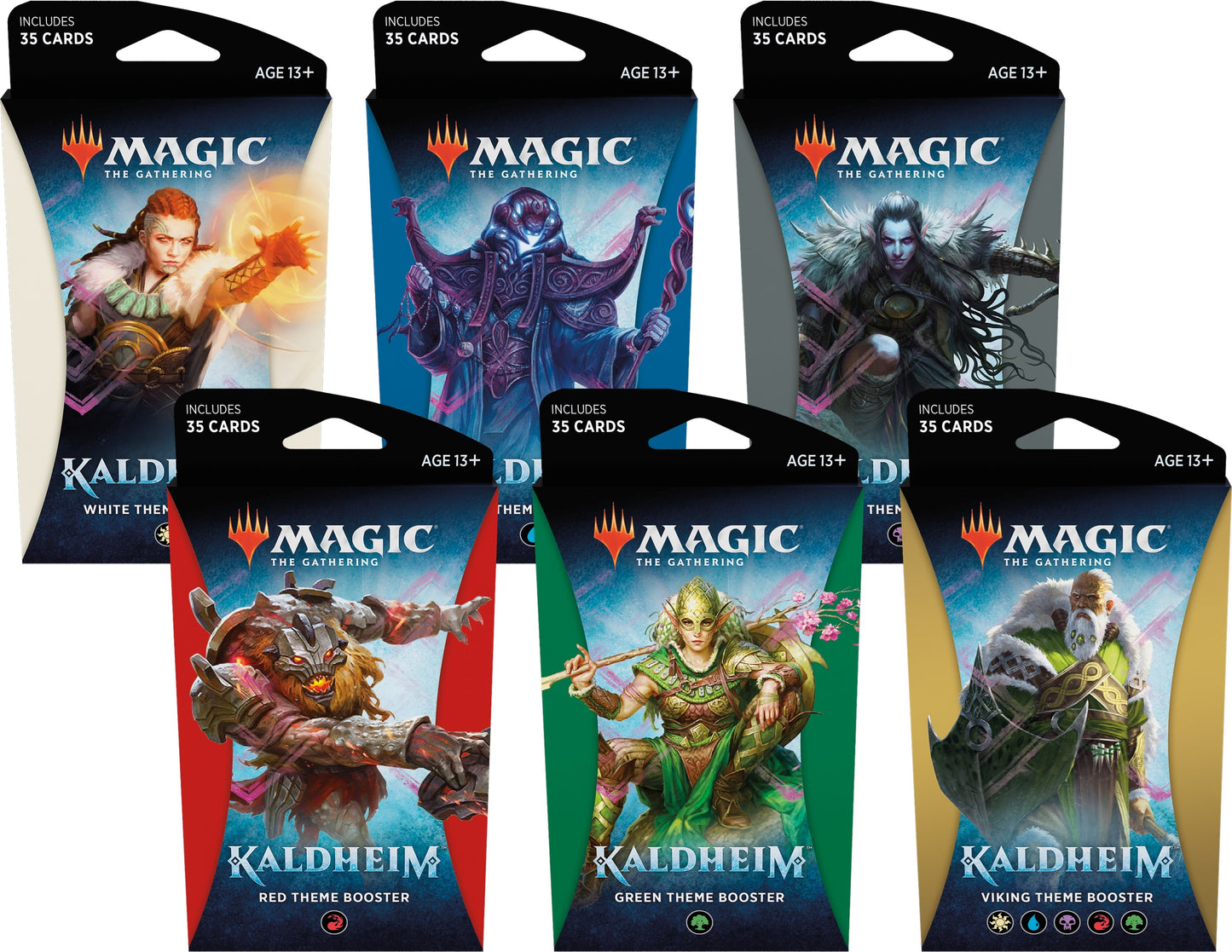 Kaldheim - Theme Booster [Set of 6] [KHM] - MTG Sealed