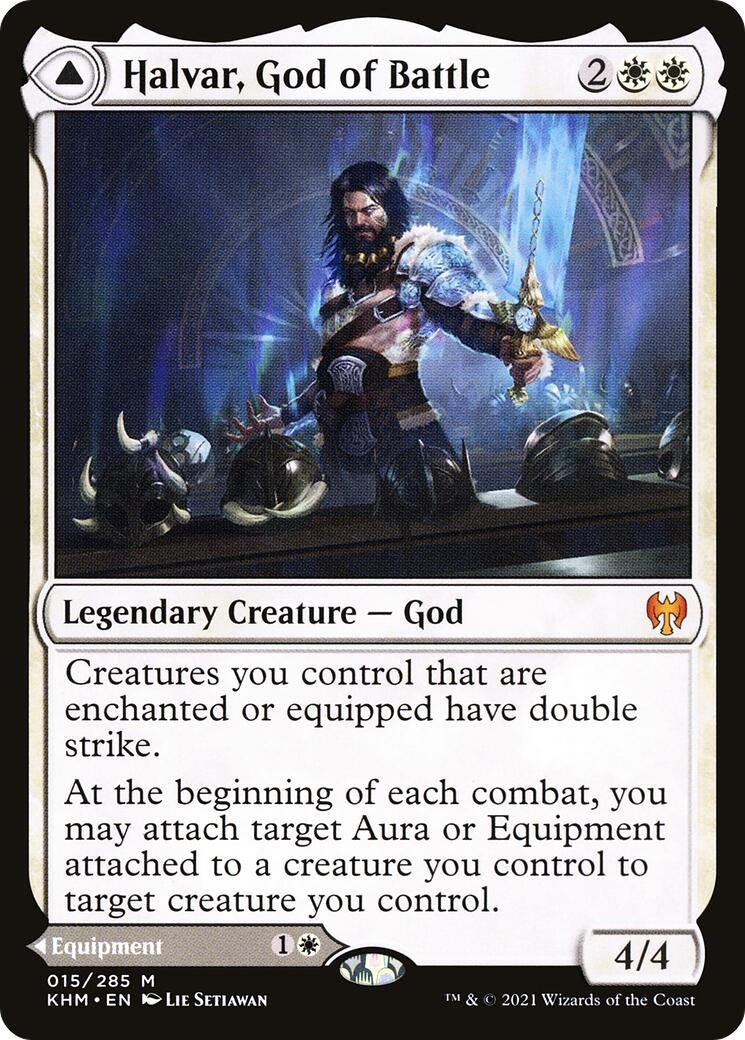 Halvar God of Battle (15) [KHM] - MTG Single
